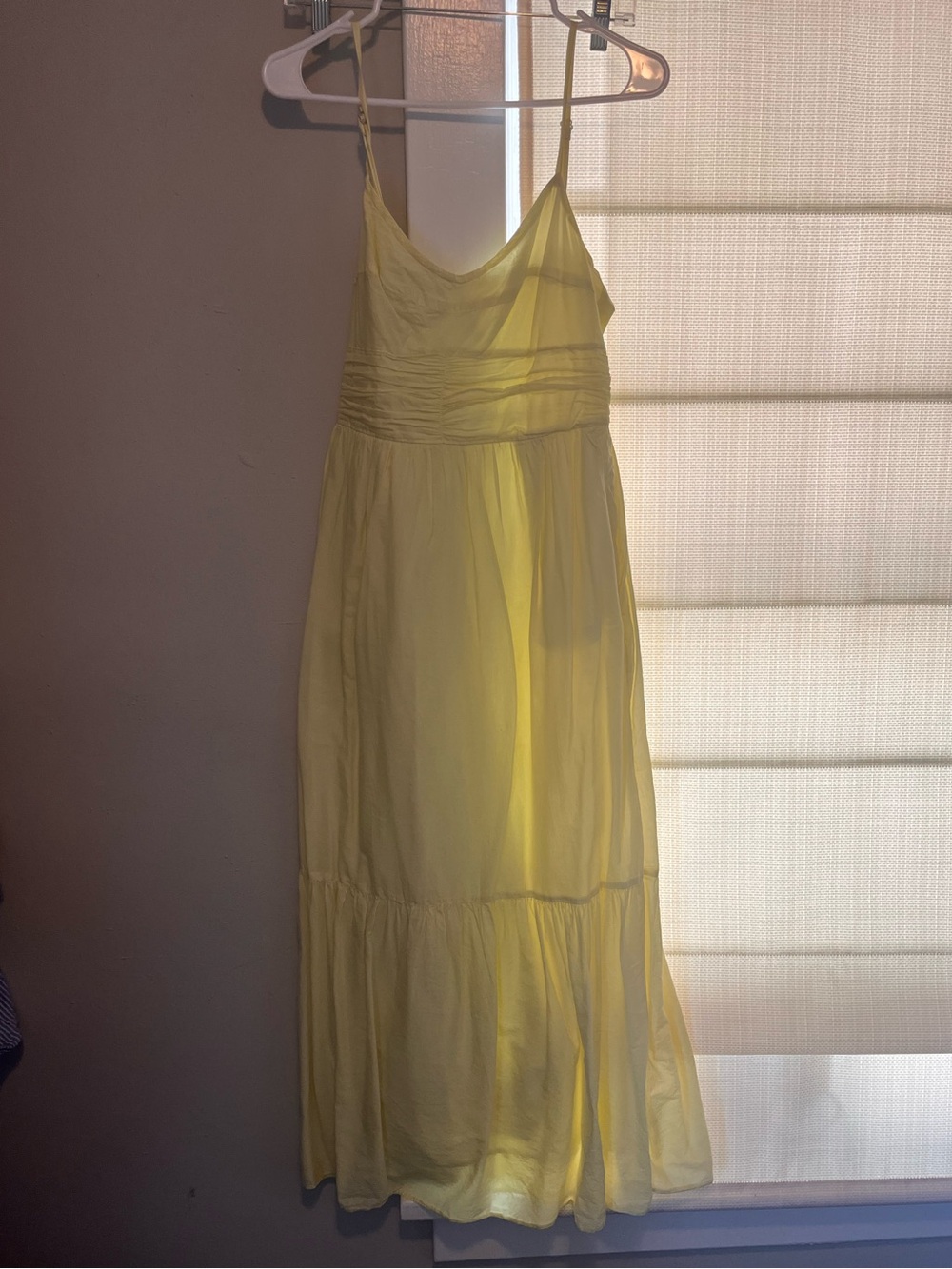 Target Yellow Spaghetti-Strap Maxi Dress